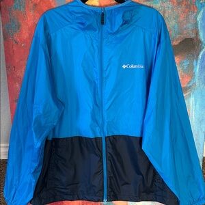 Columbia Bright Blue Hooded Jacket